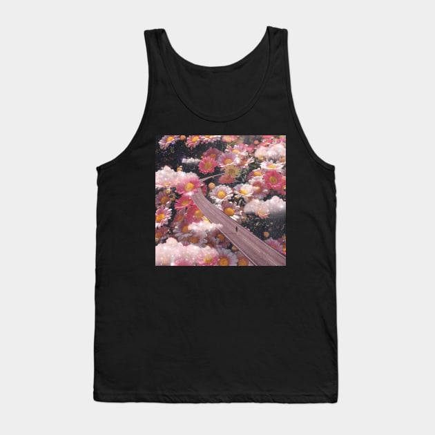 Floral Journey Tank Top by RiddhiShah